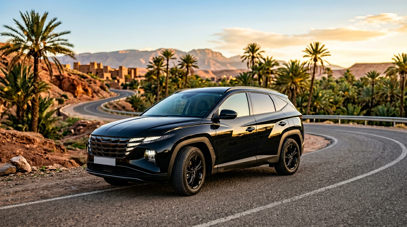 Standard vehicle for private transfers in Morocco